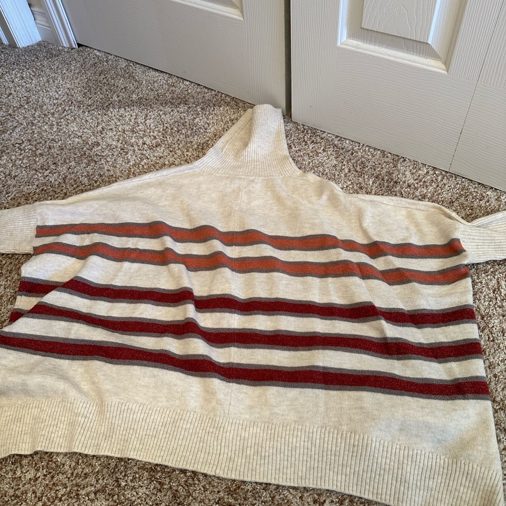 Soft Loft turtleneck shawl